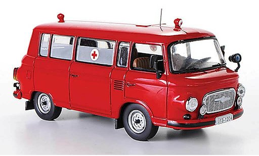 Barkas B1000 pompiers 1/43 IST Models Feuerwehr 1970 modellautos