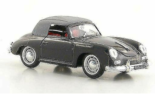 Porsche 356 1950 1/43 Brumm Speedster schwarz geschlossenes Verdeck modellautos