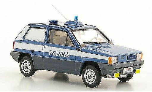 Fiat Panda 45 1/43 Brumm Polizia Stradale - Squadra Cinofili Polizei (I) 1980 modellautos