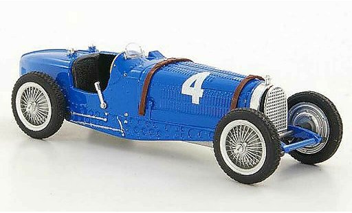 Bugatti Type 59 grand prix 1/43 Brumm No.4 R.Dreyfus GP Belgien 1934 modellautos