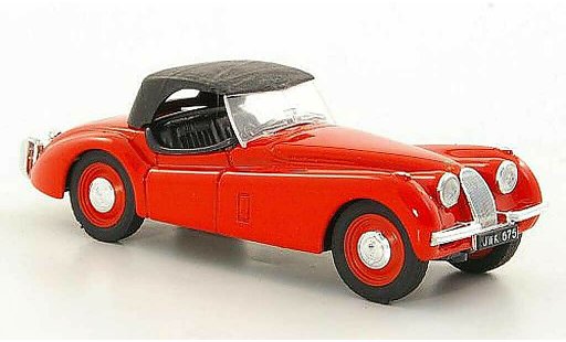 Jaguar XK 120 1/43 Brumm rot 1948 modellautos