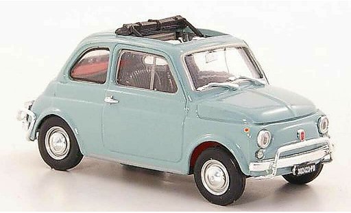 Fiat 500 L 1/43 Brumm graublau 1968 modellautos