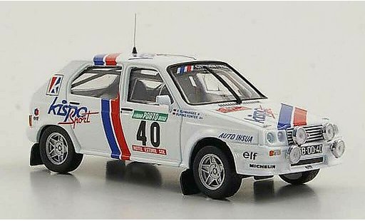 Citroen Visa Chrono 1/43 Mini Partes Gr.B No.40 R.Fontes / V.Guimaraes Rally Portugal 1983 modellautos