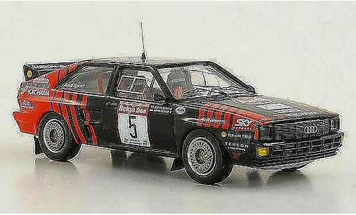 Audi Quattro coupe 1/43 Trofeu No.5 J.Bosch / S.Bond Circuit des Ardennes 1986 modellautos
