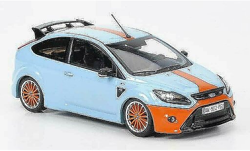 Ford Focus RS Le Mans 1/43 Minichamps Edition blau (GT 40 Design 1968) Sondermodell MCW 2010 modellautos