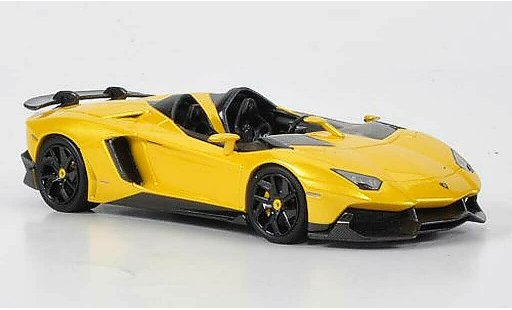 Lamborghini Aventador J 1/43 Look Smart Autosalon Genf gelb 2012 modellautos
