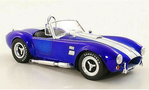 AC Cobra shelby 427 1/18 Shelby Collectibles S/C blau/weiss modellautos