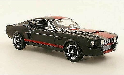 Shelby GT 500 Base 1/18 Shelby Collectibles Super Snake schwarz/rot modellautos