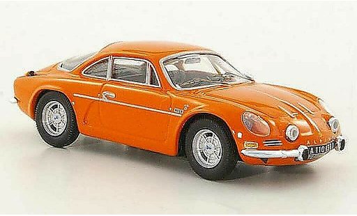 Alpine A110 1300 g 1/43 Trofeu orange Strassenversion modellautos