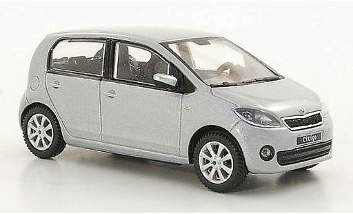 Skoda Citigo 5 portes 1/43 Abrex grau 5- 2012 modellautos