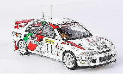 Mitsubishi Lancer Evolution II 1/43 HPI No.11 T.Makinen / S.Harjanne Rally Monte Carlo 1995 modellautos