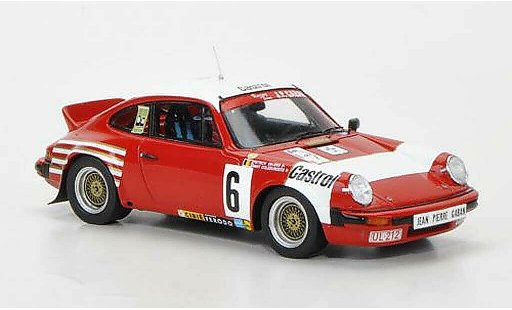Porsche 911 SC 1/43 Spark No.6 Bastos Racing Team J.P.Gaban P.Snijers / D.Colebunders Rally-Circuit des Ardennes 1983 modellautos