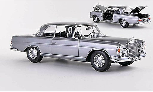 Mercedes 280 1969 1/18 Norev SE Coupe (W111) grau modellautos
