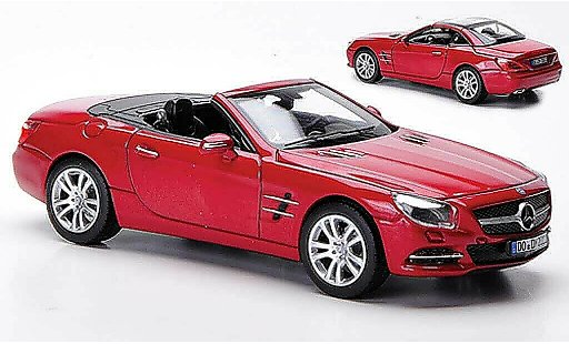 Mercedes Classe SL 500 1/43 Norev (R231) rot 2012 modellautos