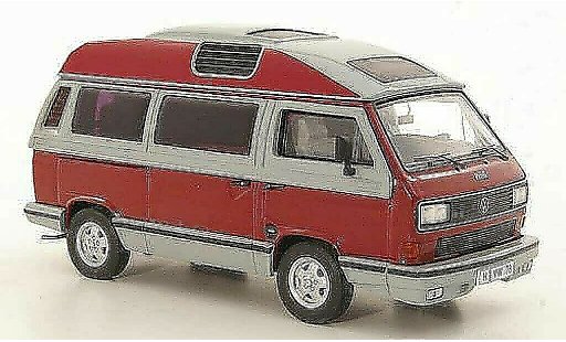 Volkswagen T3 B 1/43 Premium ClassiXXs Dehler-Profi rot/grau Sondermodell MCW modellautos