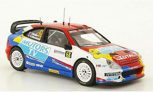 Citroen Xsara WRC 2010 1/43 IXO No.68 Y.Muller / G.Mondesir Rally Frankreich modellautos