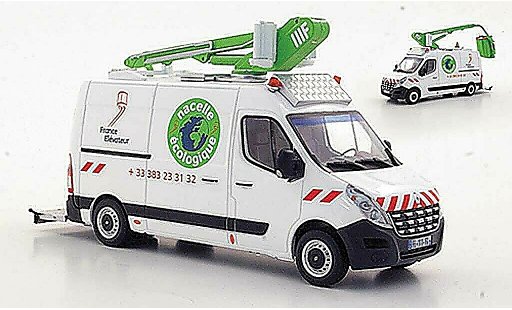 Renault Master Base 1/43 Eligor France Elevateur avec Hubarbeitsbuhne modellautos