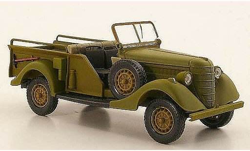 Gaz 61-417 Ouvert 1/43 Nash Avtoprom mattgr&Atilde;&frac14;n geoffnetes Verdeck modellautos