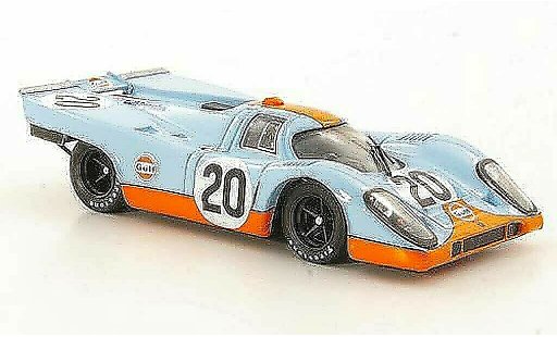 Porsche 917 1970 1/43 Brumm No.20 JWA-Gulf Racing Team Siffert / Redman 24h Le Mans modellautos