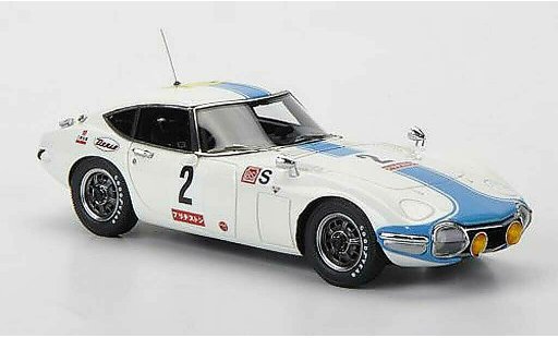 Toyota 2000 GT 1967 1/43 HPI No.2 24h Fuji modellautos