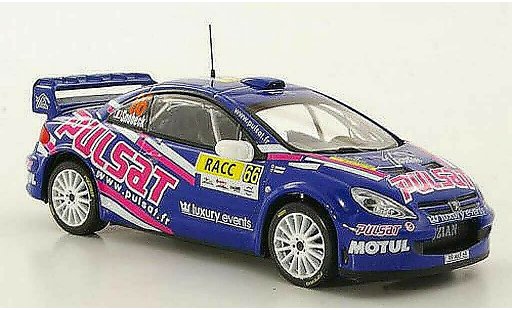 Peugeot 307 WRC 1/43 Hachette No.66 Pulsat D.Snobeck / G.Mondesir Rally Catalunya 2009 modellautos