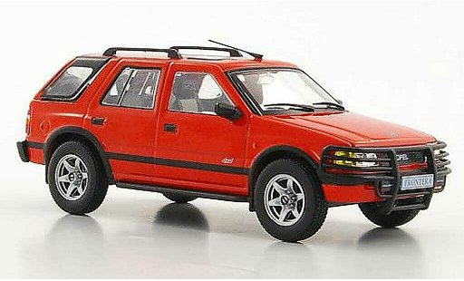 Opel Frontera A 1/43 Hachette rot (ohne Magazin) 1991 modellautos