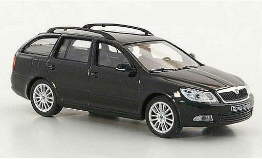 Skoda Octavia Combi 1/43 Abrex II schwarz 2008 modellautos