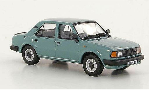 Skoda 120 Base 1/43 Abrex L graugr&Atilde;&frac14;n 1986 modellautos