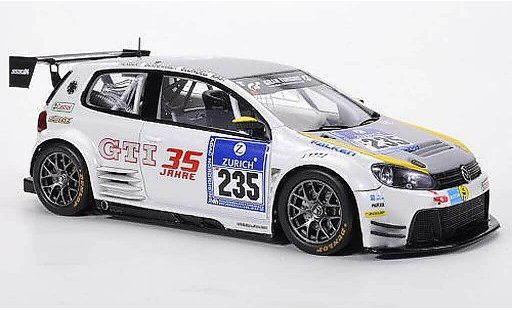 Volkswagen Golf Base 1/43 Spark 24 No.235 Herbert / Bernhardt / Blundell / Rast 24h ADAC Nurburgring 2011 modellautos