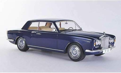 Rolls Royce Silver Shadow Mulliner Park Ward Coupe 1/18 Paragon MPW 2-Door blau LHD modellautos
