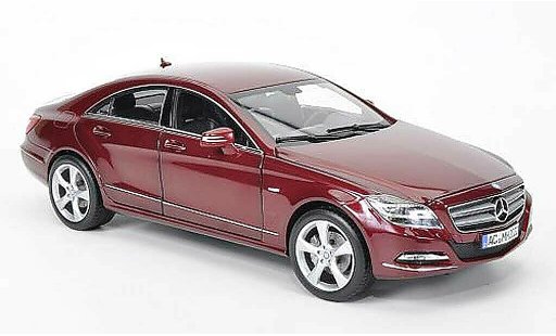 Mercedes Classe CLS Base 1/18 Norev 350 CGi26 rot 2010 modellautos