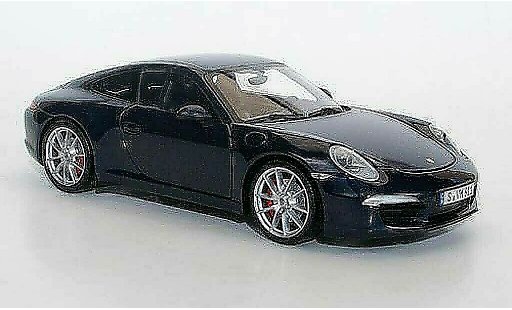 Porsche 911 S 1/18 Minichamps Carrera blau 2011 modellautos