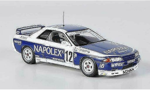 Nissan Skyline R32 1/43 HPI GT-R No.12 Napolex S.Johansson / P.Barilla JTC 1991 modellautos