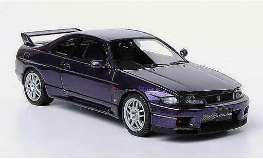 Nissan Skyline R33 1/43 HPI GT-R V-Spec () lila RHD 1995 modellautos