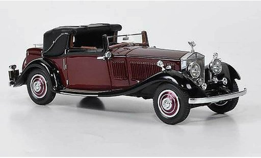 Rolls Royce Phantom 1934 1/43 Neo II Owen Sedanca Coupe J. Gurnney Nutting & Co. rot/schwarz lim. Auflage 500 modellautos