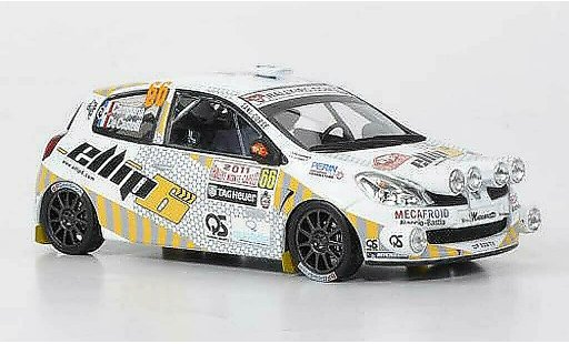 Renault Clio R3 1/43 IXO No.66 elliph Campana/de Castelli Rally Monte Carlo 2011 modellautos