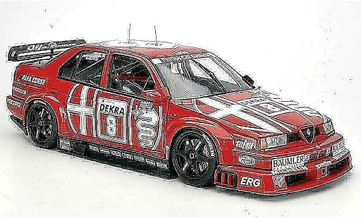 Alfa Romeo 155 2.5 v6 1/18 HPI TI No.8 Alfa Corse N.Larini DTM 1993 modellautos