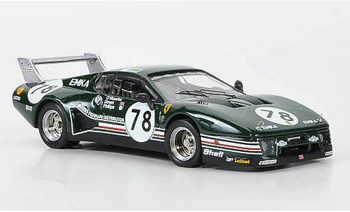Ferrari 512 BB LM 1/43 Best No.78 O'Rourke / Down / Philips 24h Le Mans 1980 modellautos