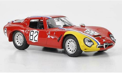Alfa Romeo Giulia TZ2 1/43 Best No.82 Trosch / Pilette Nurburgring 1967 modellautos