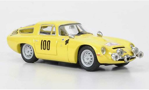 Alfa Romeo Giulia TZ1 1/43 Best No.100 Masoero / Maurin Tour de Corse 1963 modellautos