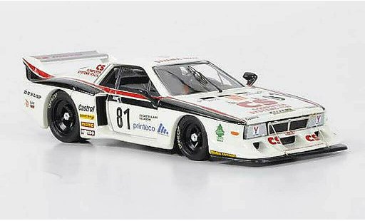 Lancia Beta Monte Carlo 1/43 Best Turbo No.81 Vesuvio Racing Casoni / Castellano Monza 1982 modellautos