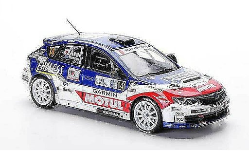 Subaru WRX STI 1/43 IXO No.14 T.Arai / D.Moscatt Tour de Corse 2011 modellautos