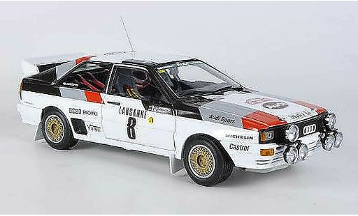 Audi Quattro a1 1/18 Sun Star No.8 Rally Monte Carlo 1983 S.Blomqvist/B.Cederberg modellautos
