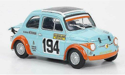 Fiat 595 Abarth 1/43 Brumm SS Gattafori 1971 No194 1971 modellautos