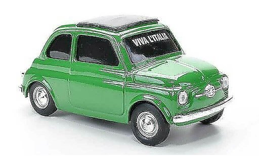 Fiat 500 D 1/43 Brumm VIVA Italia gr&Atilde;&frac14;n 1960 modellautos