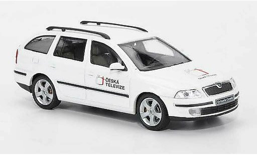 Skoda Octavia Combi 1/43 Abrex Ceska Televize modellautos