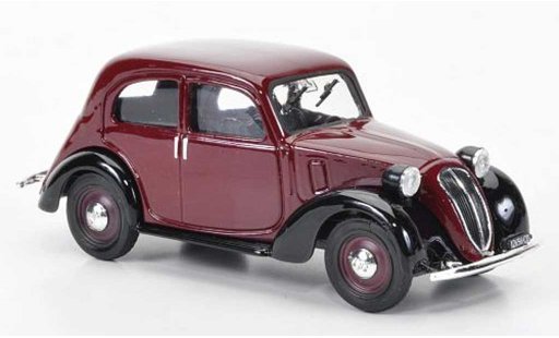 Fiat 1100 508C 1/43 Brumm rotschwarz 1937 modellautos