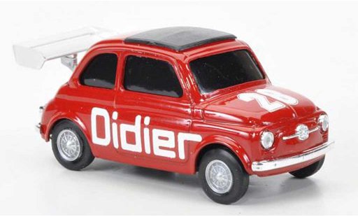 Fiat 500 Course 1/43 Brumm No.28 Didier modellautos