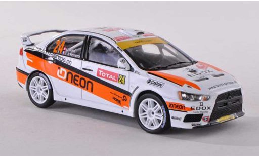 Mitsubishi Lancer Evolution X 1/43 IXO No.24 Edox Rally Monte Carlo 2012 O.Burri/J.Ferrero modellautos