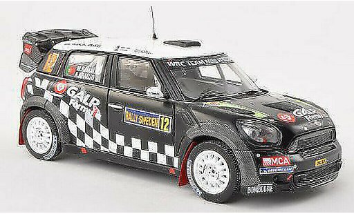 Mini Cooper WRC 1/43 IXO John Works No.12 Team Portugal Rally Schweden 2012 A.Araujo/M.Ramalho modellautos